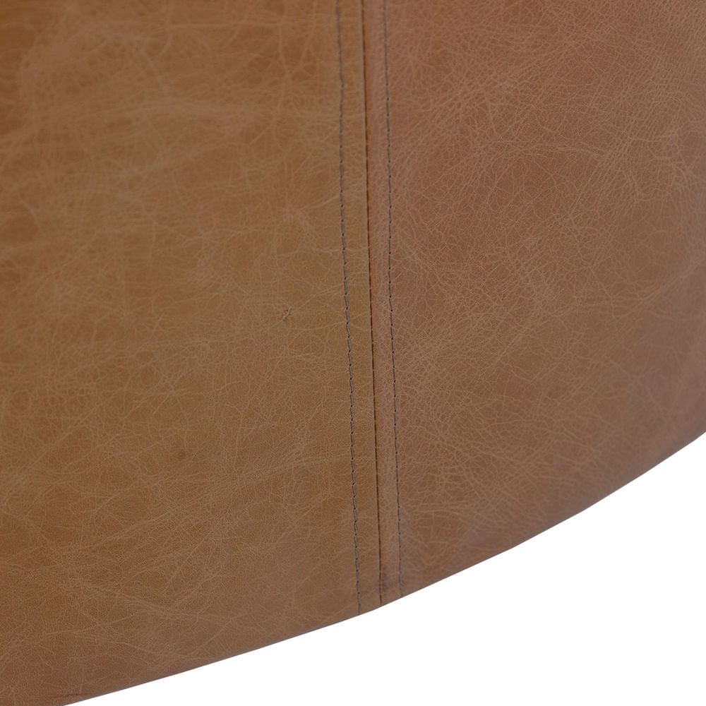 Mesa Lateral Bolero Tampo Nogueira e Base Recouro Caramelo - 2